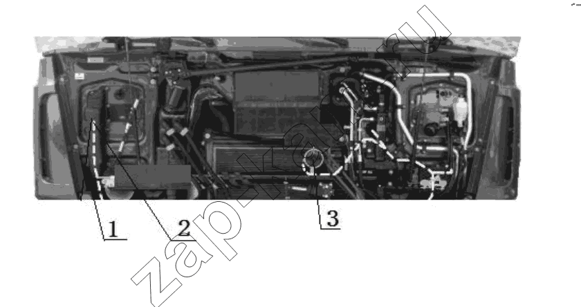 Схема/чертеж: ELECTRONICAL HORN / Shaanxi Shacman SX3256DT384