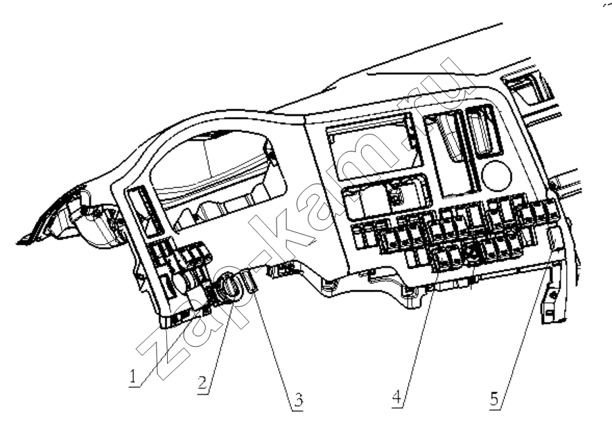 Схема/чертеж: SWITCH / Shaanxi Shacman SX32586T384 (X3000)
