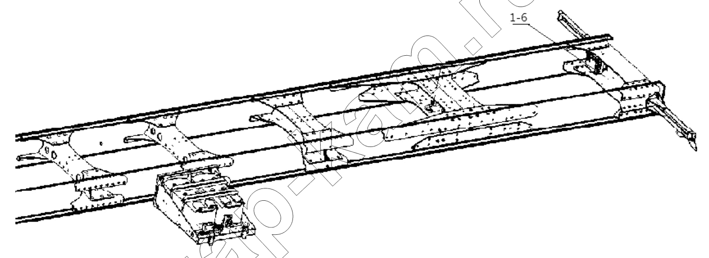 Схема/чертеж: CHASSIS ELECTRICAL/ADDITIONAL/REVERSING BUZZER / Shaanxi Shacman SX32586T384 (X3000)