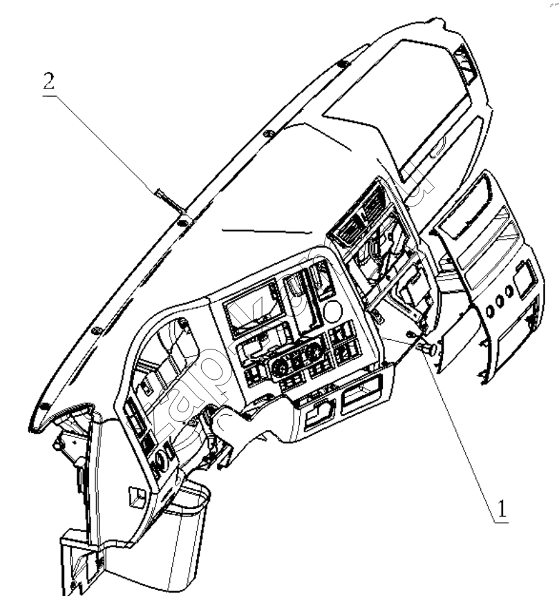 Схема/чертеж: SENSOR / Shaanxi Shacman SX32586T384 (X3000)