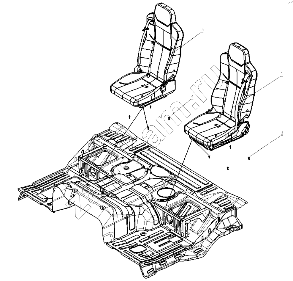 Схема/чертеж: SEAT / Shaanxi Shacman SX32586T384 (X3000)