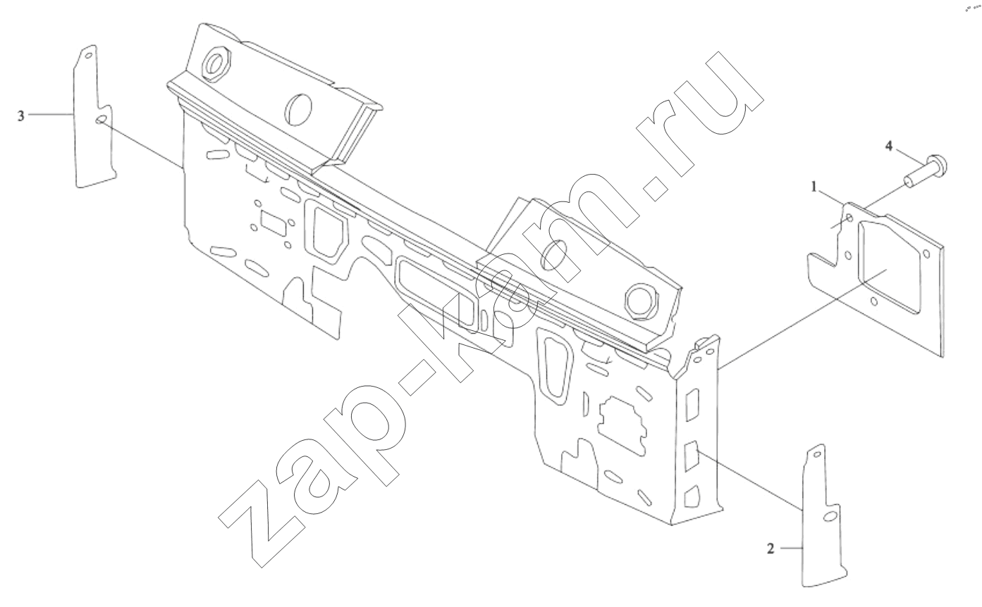 Схема/чертеж: DASHBOARD PANELLING / Shaanxi Shacman SX32586T384 (X3000)