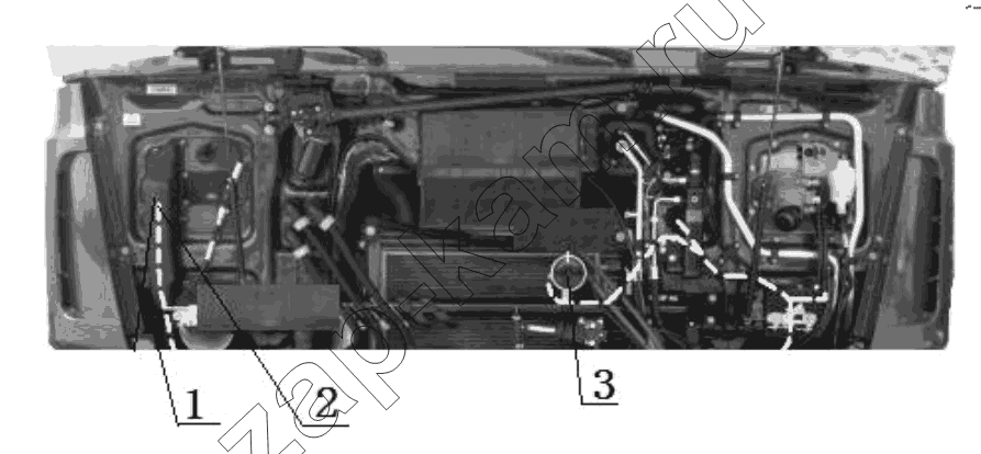 Схема/чертеж: Задний свет;REAR LIGHT / Shaanxi Shacman SX3258DR384 (F3000)
