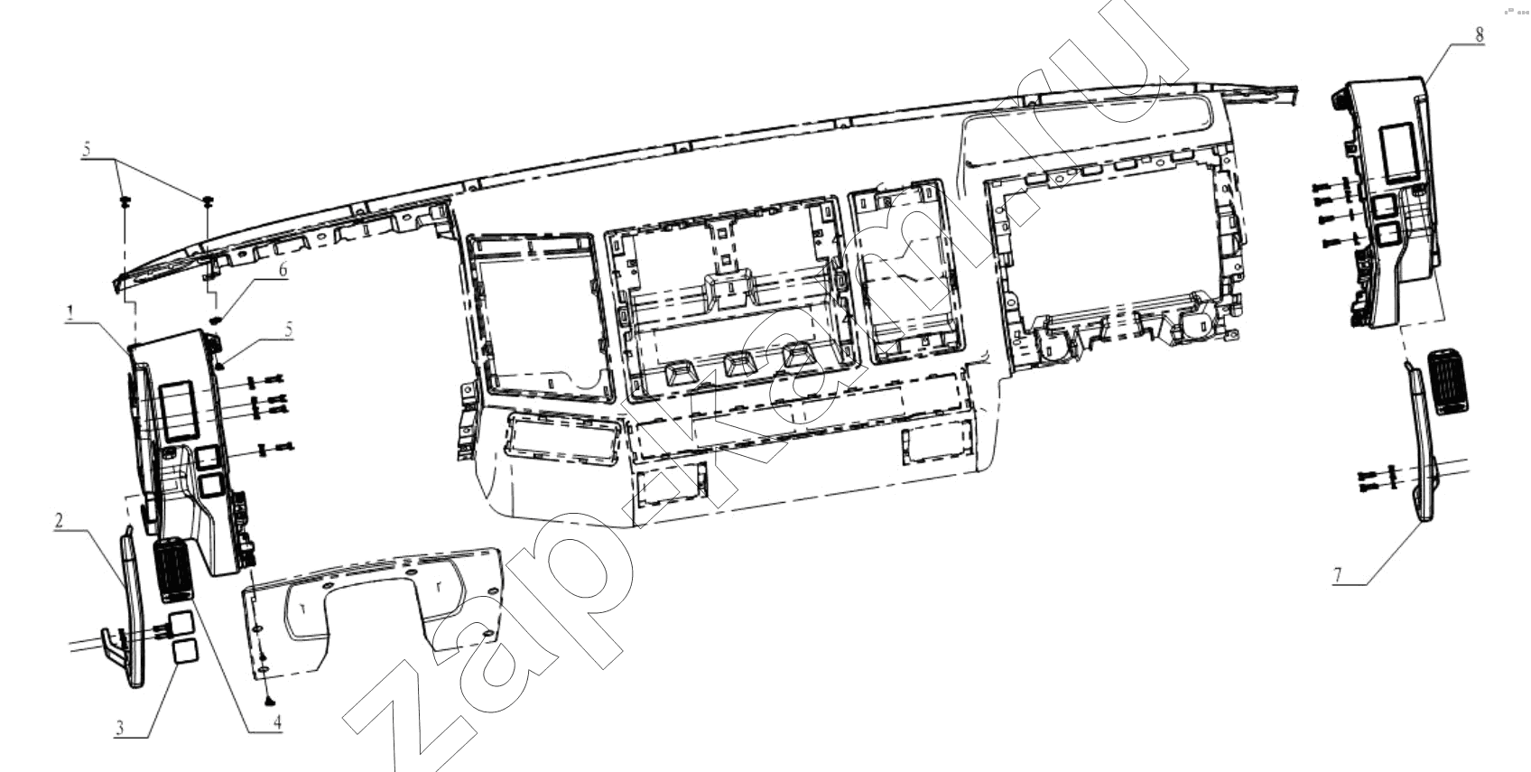 Схема/чертеж: Ручка;HAND GRIPER / Shaanxi Shacman SX3258DR384 (F3000)