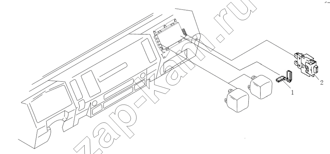 Схема/чертеж: RELAY FUSE / Shaanxi Shacman SX3316DR366 (F2000)