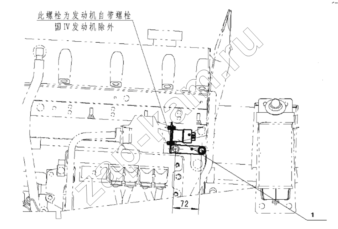 Схема/чертеж: GEARBOX WIRING HARNESS / Shaanxi Shacman SX3316DR366 (F2000)