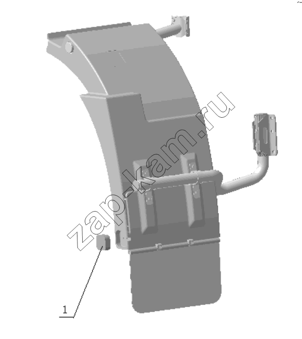 Схема/чертеж: SIDE-MARKER LIGHTS / Shaanxi Shacman SX3316DR366 (F2000)