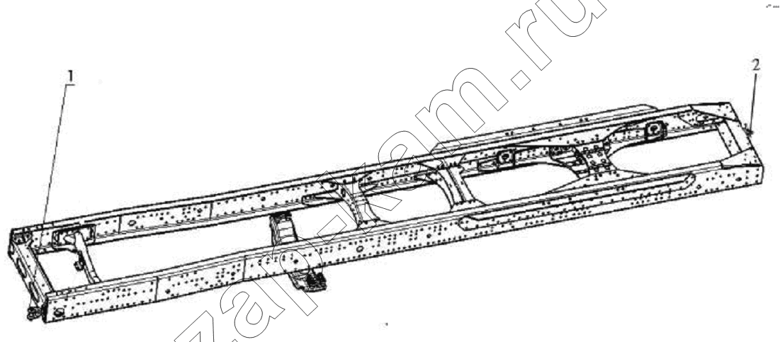 Схема/чертеж: DRAW GEAR / Shaanxi Shacman SX3316DR366 (F2000)