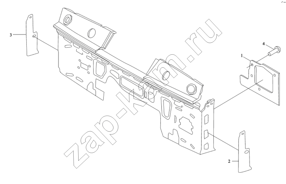 Схема/чертеж: DASHBOARD PANELLING / Shaanxi Shacman SX3316DR366 (F2000)