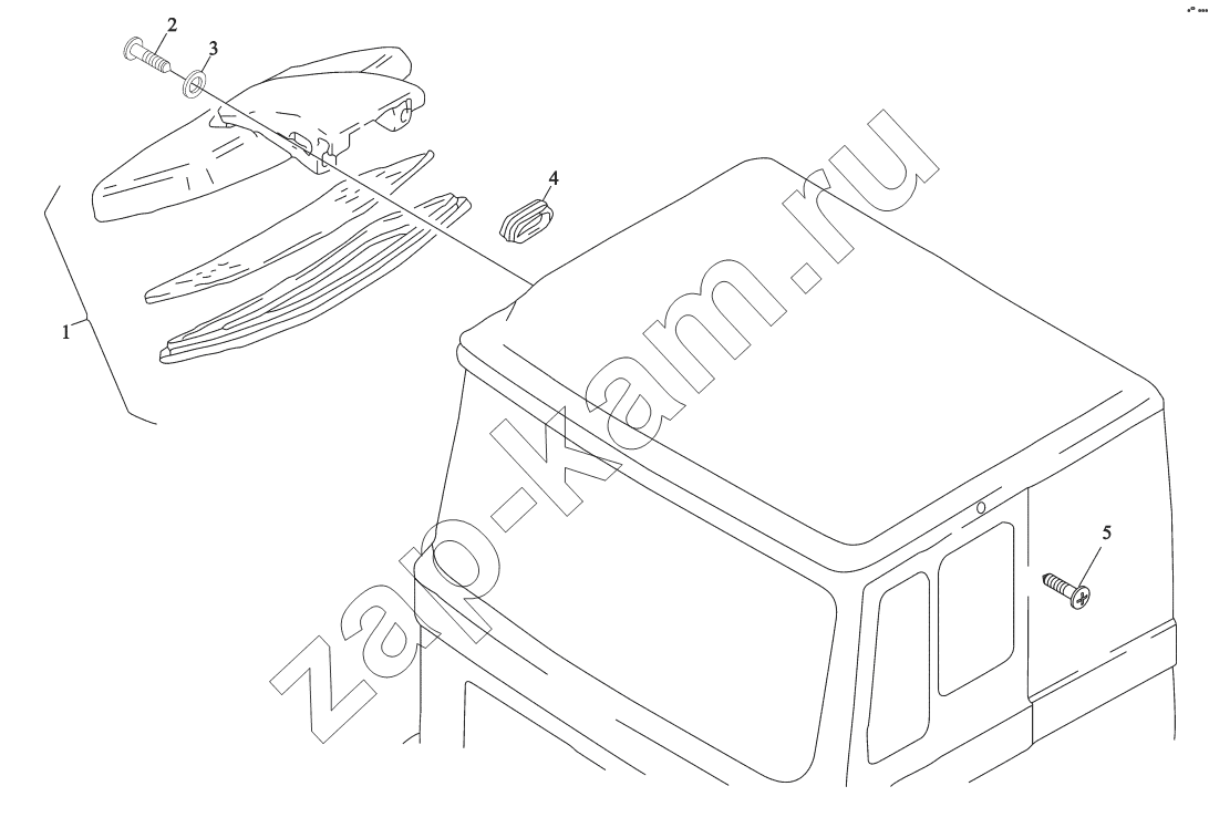 Схема/чертеж: DOOR MIRROR / Shaanxi Shacman SX3316DR366 (F2000)