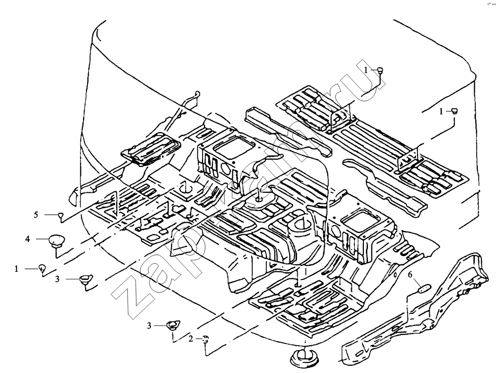 Схема/чертеж: DECORATIVE ASSEMBLY / Shaanxi Shacman SX3316DR366 (F2000)