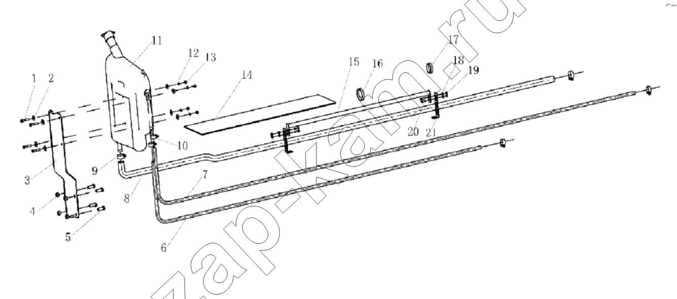 Схема/чертеж: EXPANSION BOX SYSTEM / Shaanxi Shacman SX3316DR366 (F2000)