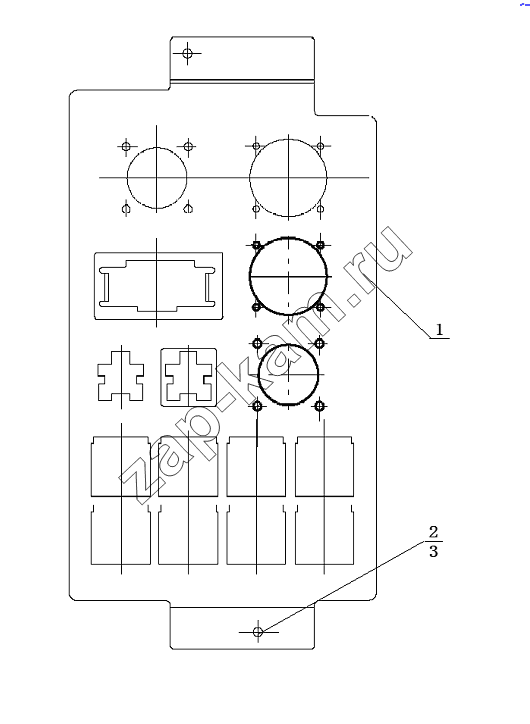 Схема/чертеж: DIAGNOSIS PANEL / Shaanxi Shacman SX3316DR366 (F2000)