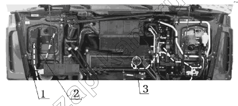 Схема/чертеж: ELECTRONICAL HORN / Shaanxi Shacman SX3316DT366