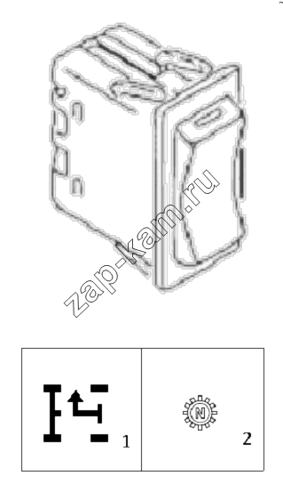 Схема/чертеж: SWITCH / Shaanxi Shacman SX3316DT366
