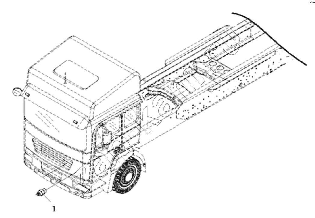 Схема/чертеж: FRAME HARNESS / Shaanxi Shacman SX3316DT366
