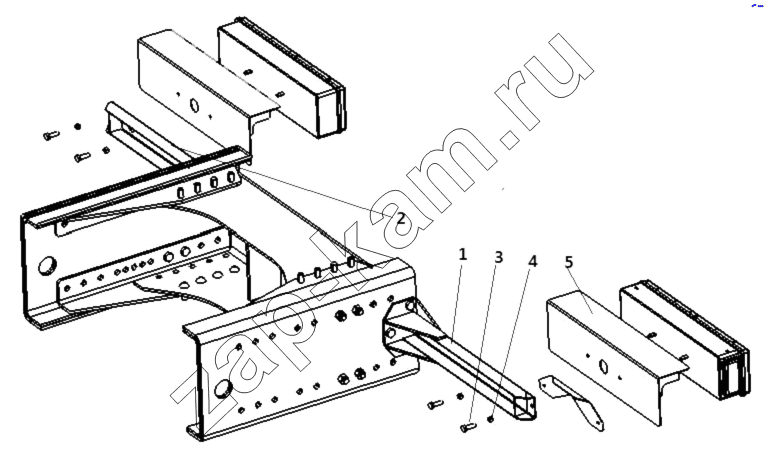 Схема/чертеж: TAIL LIGHT HOLDER / GENERAL PURPOSE / F3000 / Shaanxi Shacman SX3316DT366