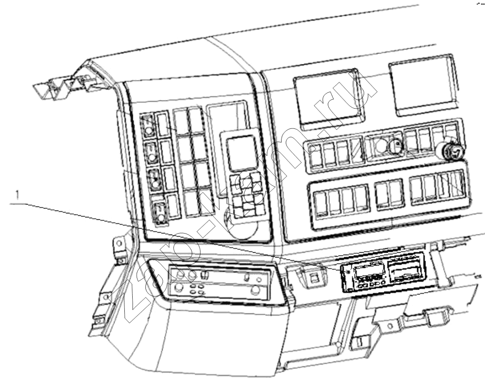 Схема/чертеж: TELEMATIC / Shaanxi Shacman SX3316DT426C