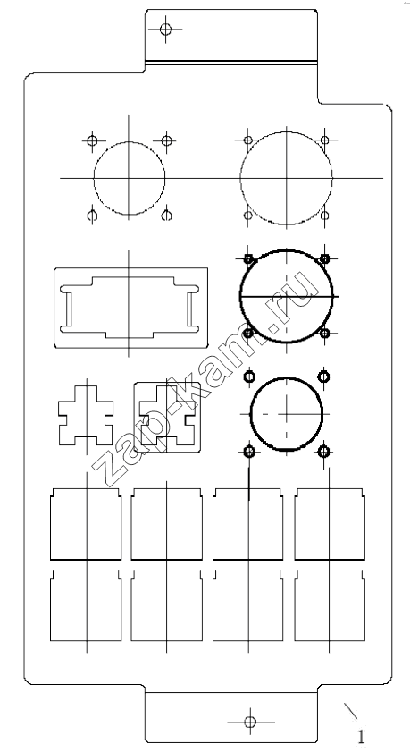 Схема/чертеж: DIAGNOSTIC INTERFACE DEVICE BOARD / Shaanxi Shacman SX3316DT426C