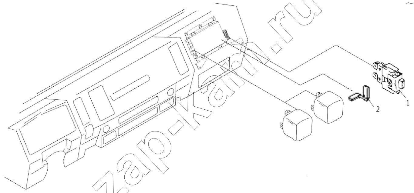 Схема/чертеж: RELAY, FUSE / Shaanxi Shacman SX3316DT426C