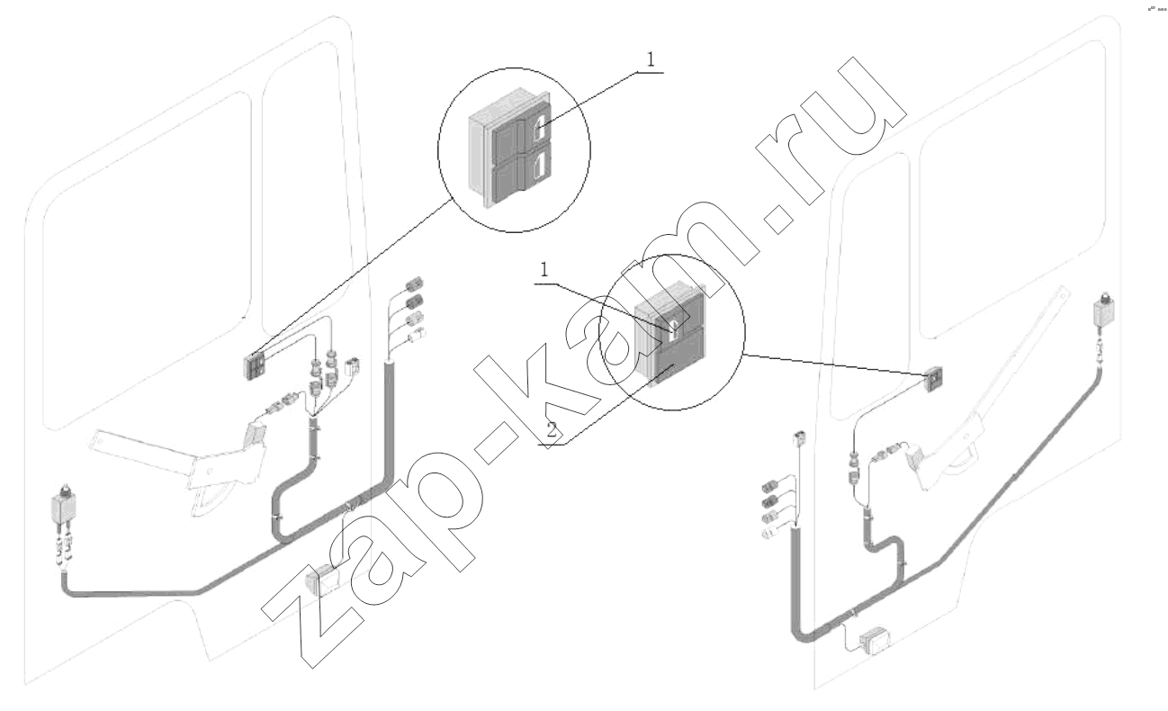 Схема/чертеж: ELECTRIC GLASS LIFTER ROCKER SWITCH / Shaanxi Shacman SX3316DT426C