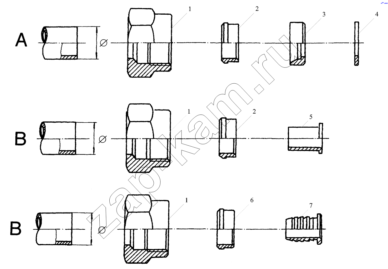 Схема/чертеж: CONNECTING PARTS, LINE & NIPPLE JOINT / Shaanxi Shacman SX3316HT406C