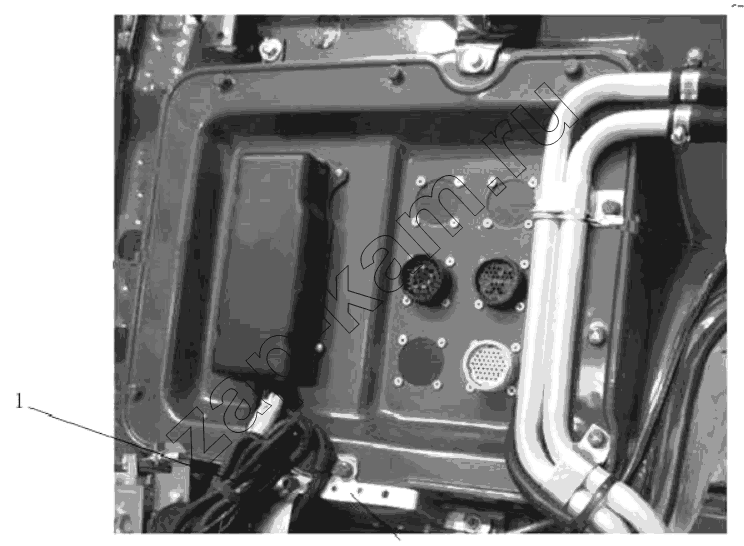 Схема/чертеж: RIGHT HEAD LIGHT WIRE HARNESS / Shaanxi Shacman SX3316HT406C