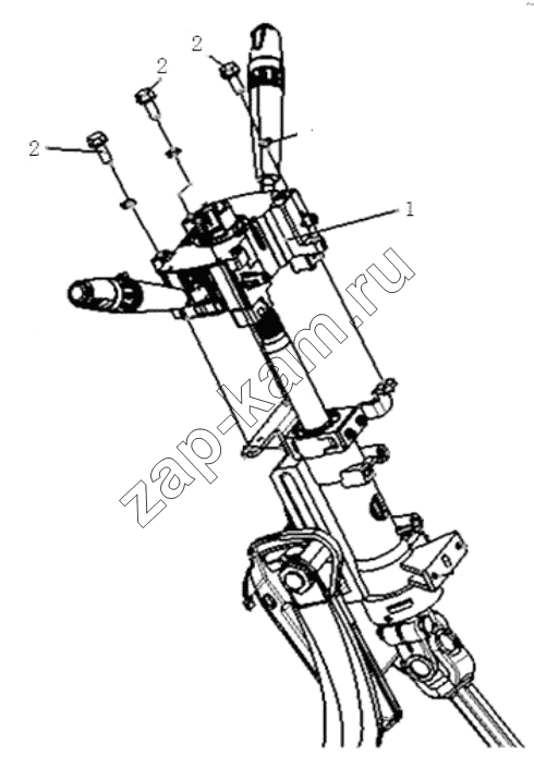 Схема/чертеж: COMBINATION SWITCH / Shaanxi Shacman SX3316HT406C