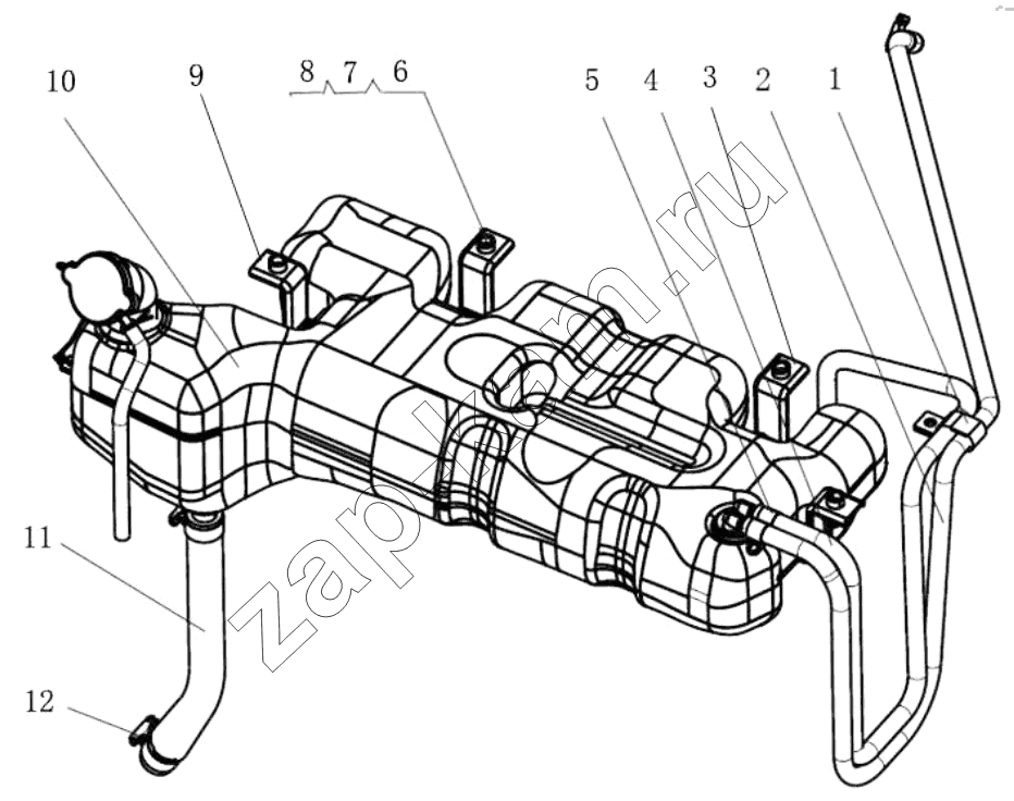 Схема/чертеж: EXPANSION BOX SYSTEM / Shaanxi Shacman SX3316HT406C