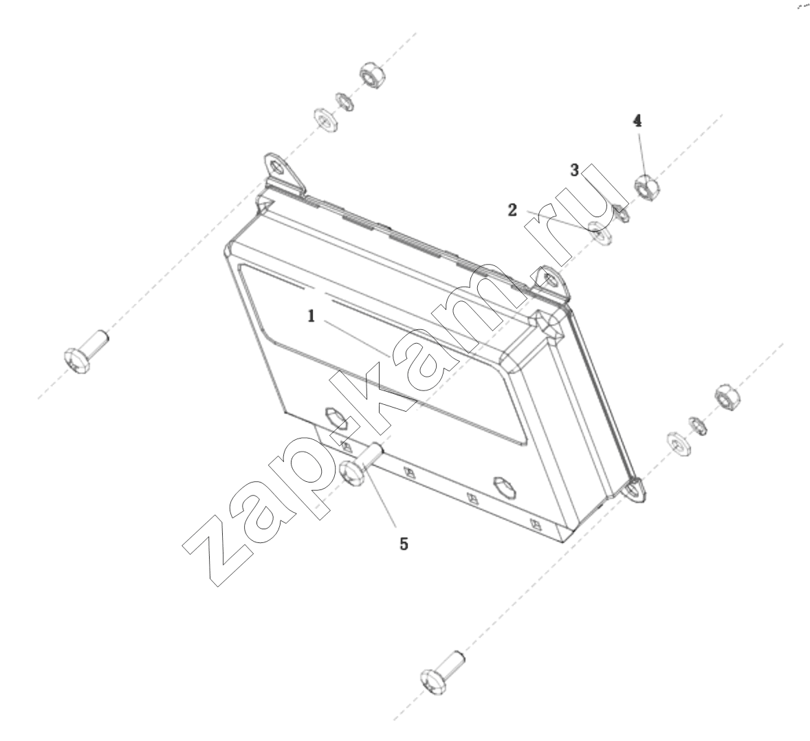 Схема/чертеж: DC97189980109 ABS ELECTRICAL / Shaanxi Shacman SX331853386 (X5000)