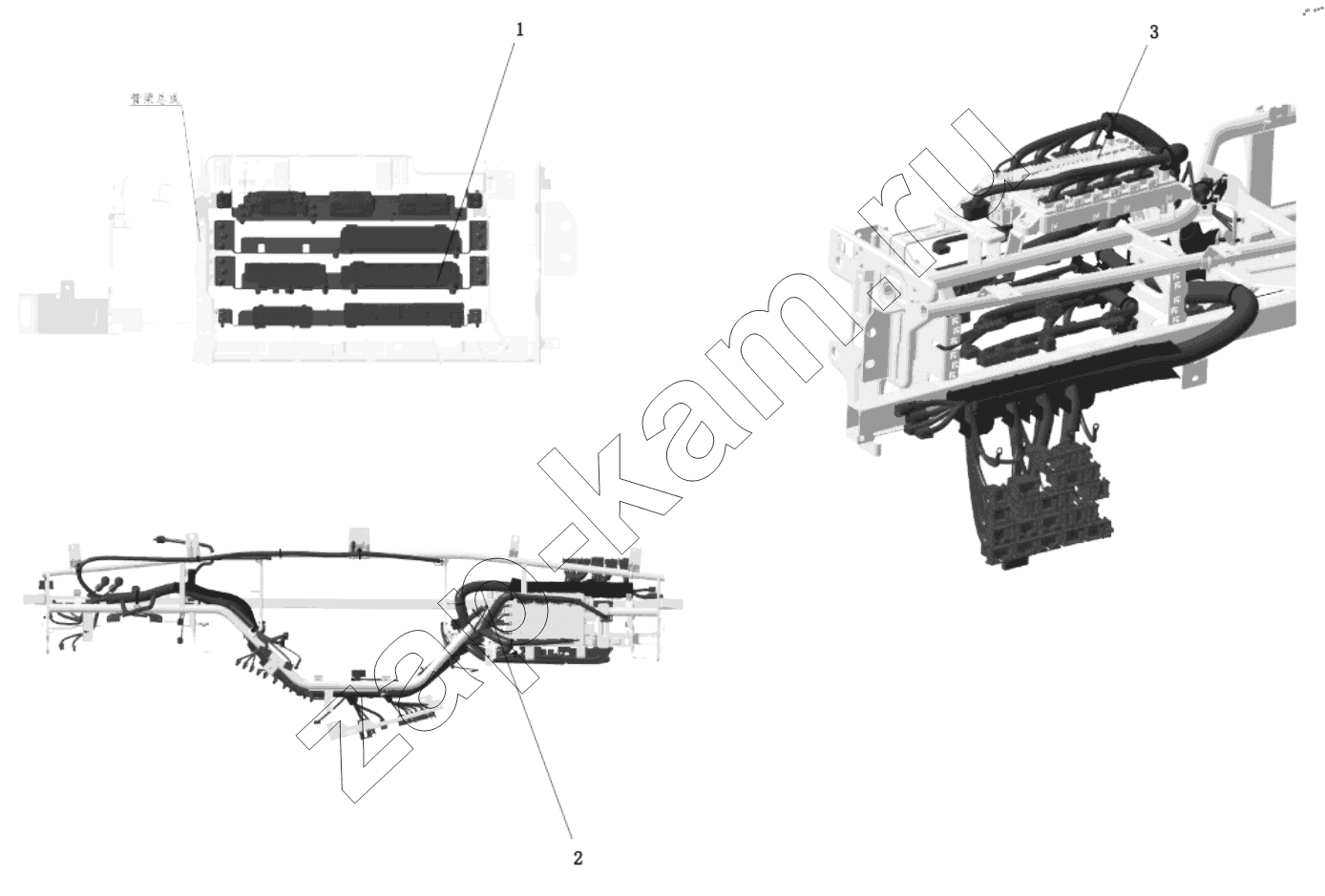 Схема/чертеж: DC97189980118 RETARDER ELECTRICAL / Shaanxi Shacman SX331853386 (X5000)