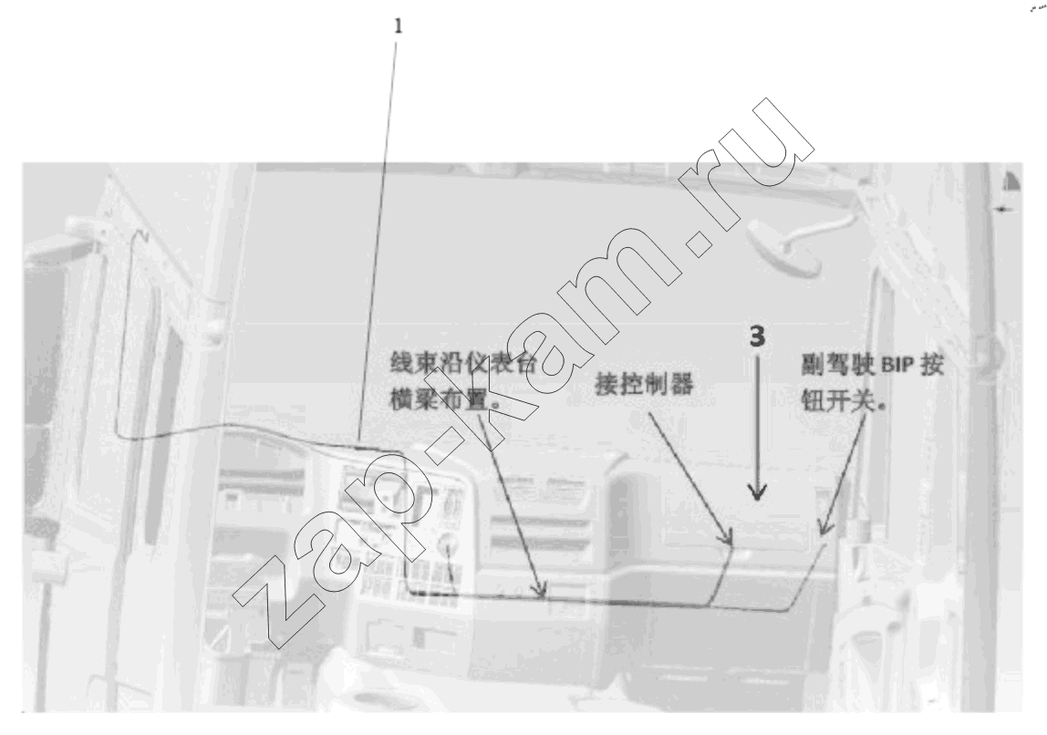 Схема/чертеж: DC97189980283 EMERGENCY CALL SYSTEM / Shaanxi Shacman SX331853386 (X5000)