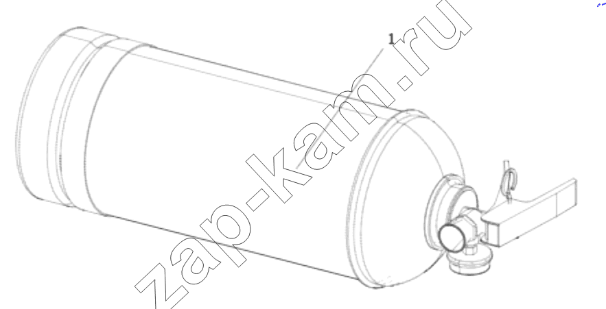 Схема/чертеж: DC91189850010 DRY POWDER FIRE EXTINGUISHER / Shaanxi Shacman SX331853386 (X5000)