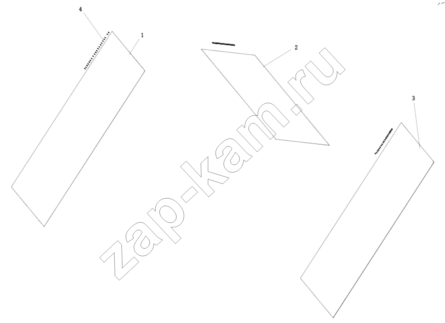 Схема/чертеж: DC14251590004 CURTAIN / Shaanxi Shacman SX331853386 (X5000)