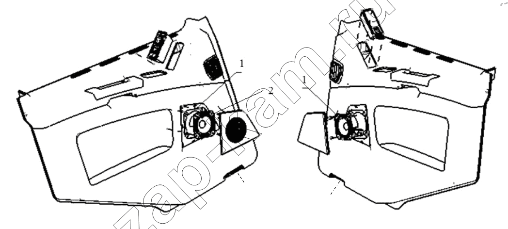 Схема/чертеж: LOUDHAILER / Shaanxi Shacman SX33186T386 (X3000)