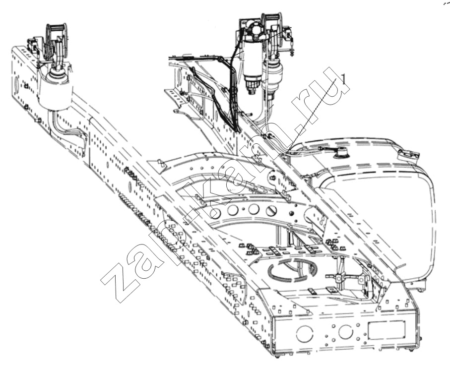 Схема/чертеж: CHASSIS ELECTRICAL APPLIANCES/COLD REGIONS / Shaanxi Shacman SX33186T386 (X3000)