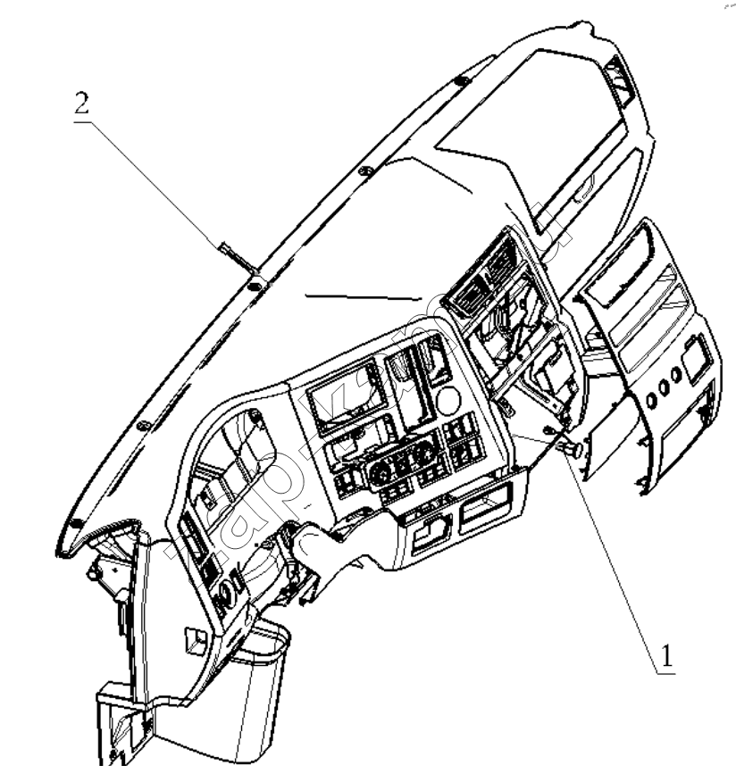 Схема/чертеж: SENSOR / Shaanxi Shacman SX33186T386 (X3000)