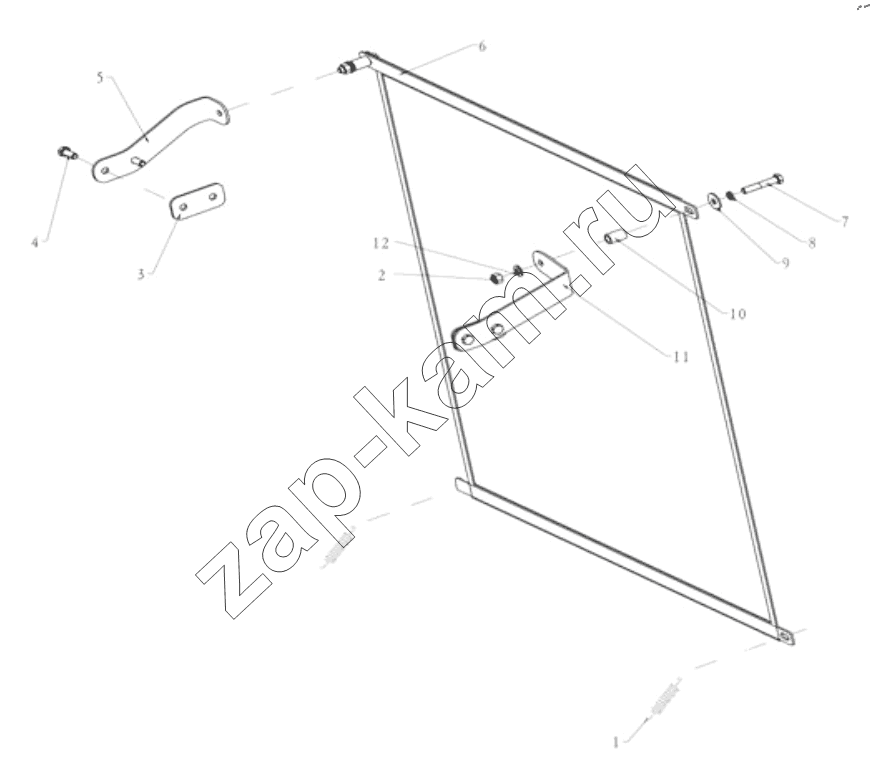 Схема/чертеж: DUSTPROOF NET / Shaanxi Shacman SX33186T386 (X3000)