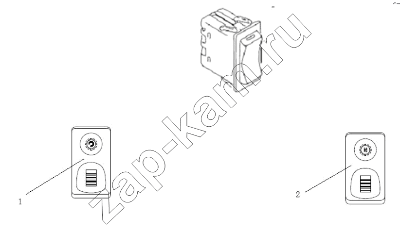 Схема/чертеж: Переключатель;SWITCH / Shaanxi Shacman SX3318HT366TL