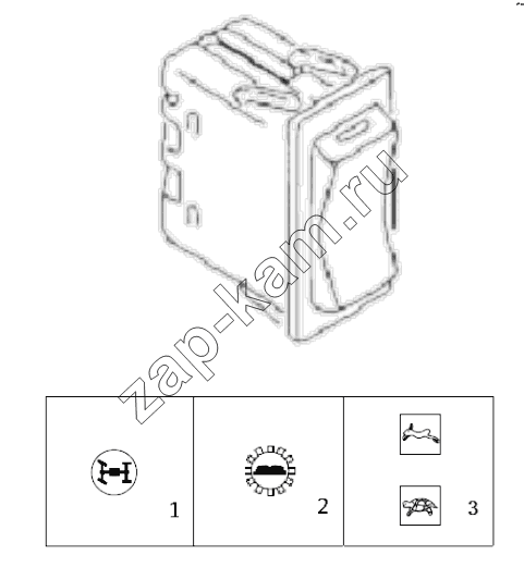 Схема/чертеж: SWITCH / Shaanxi Shacman SX4255DV385