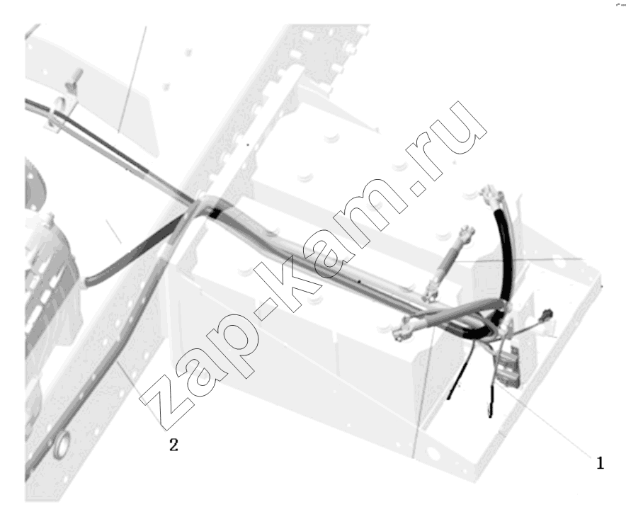 Схема/чертеж: CHASSIS APPLIANCES / Shaanxi Shacman SX4255DV385