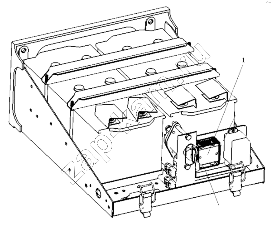 Схема/чертеж: CHASSIS APPLIANCES / Shaanxi Shacman SX4255DV385