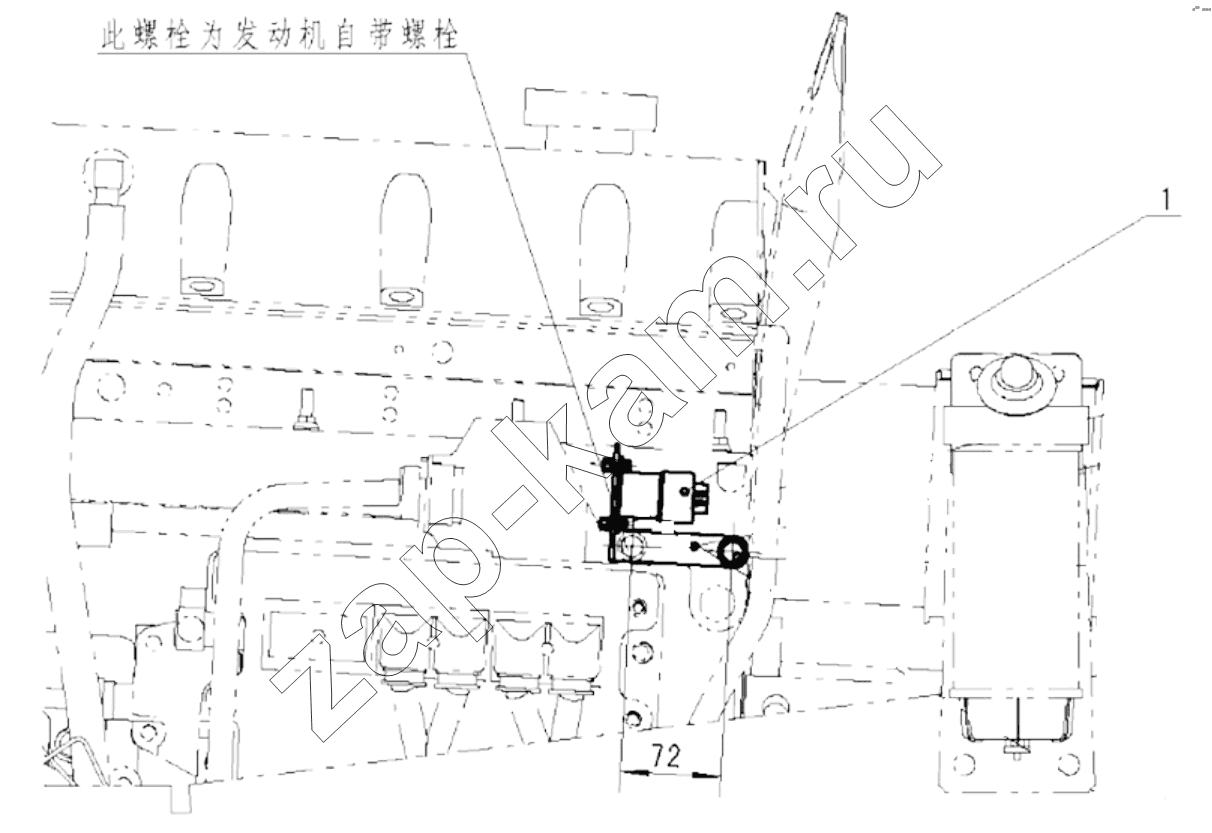 Схема/чертеж: CHASSIS APPLIANCES / Shaanxi Shacman SX4255DV385