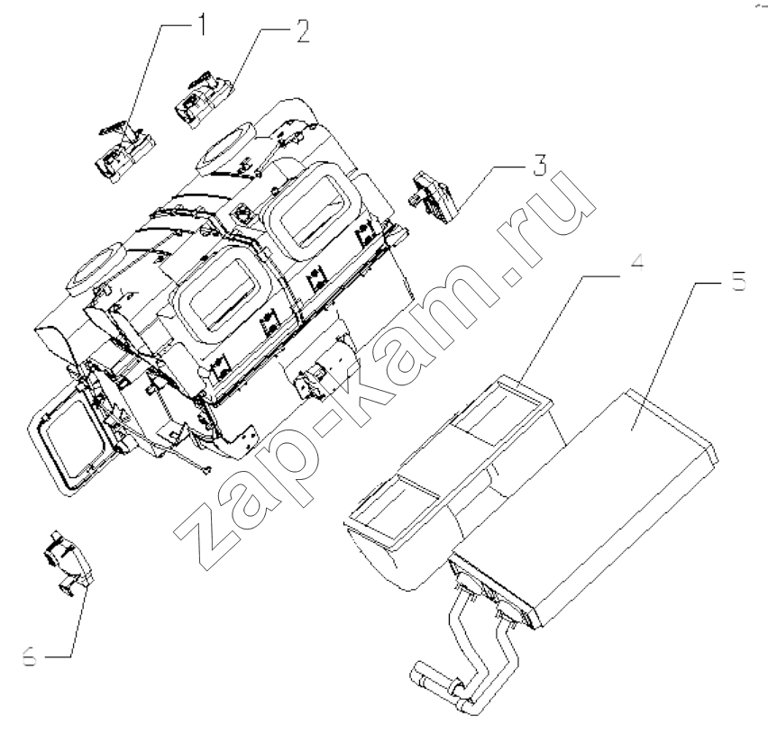 Схема/чертеж: AIR SYSTEM / Shaanxi Shacman SX4255DV385