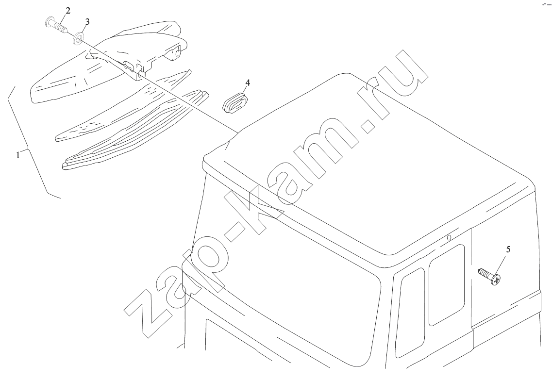 Схема/чертеж: DOOR MIRROR / Shaanxi Shacman SX4255DV385
