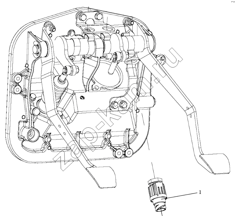 Схема/чертеж: BRAKE SWITCH / Shaanxi Shacman SX4255DV385