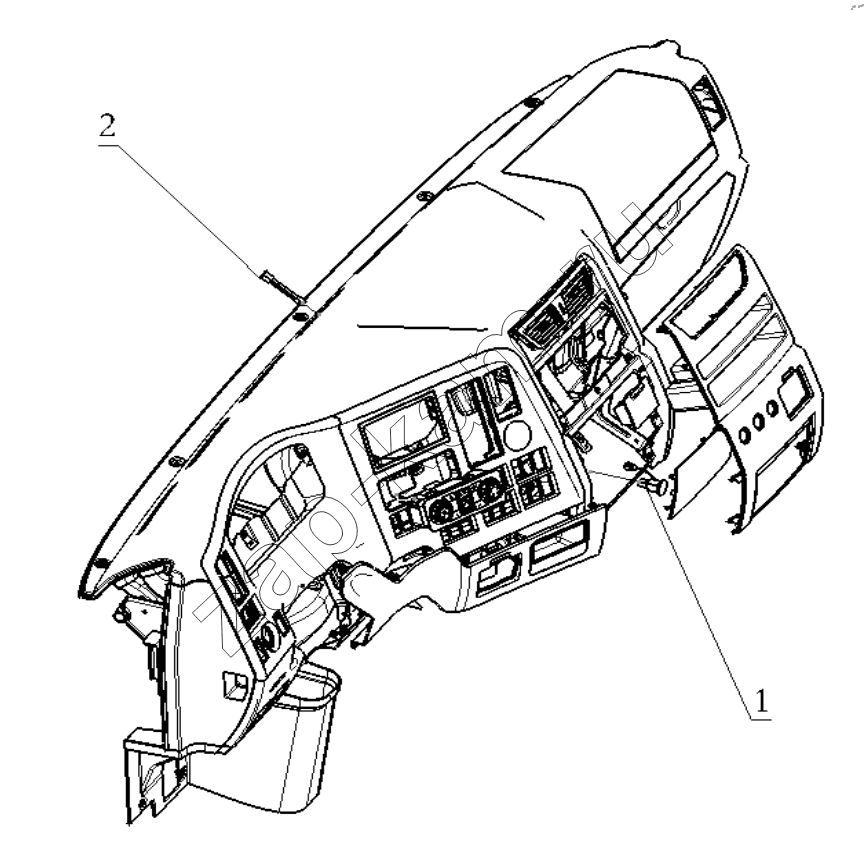 Схема/чертеж: SENSOR / Shaanxi Shacman SX42564V324 (X3000)