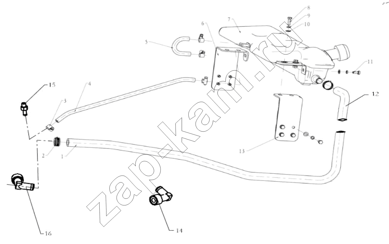Схема/чертеж: EXPANSION BOX SYSTEM / Shaanxi Shacman SX42564V324 (X3000)