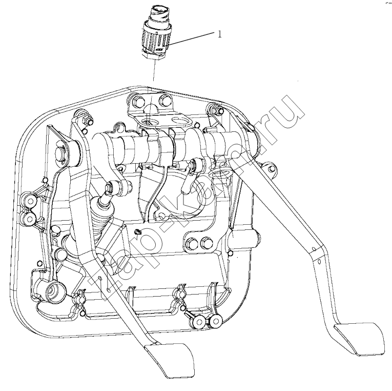 Схема/чертеж: NEAR SWITCH / Shaanxi Shacman SX4256NT324