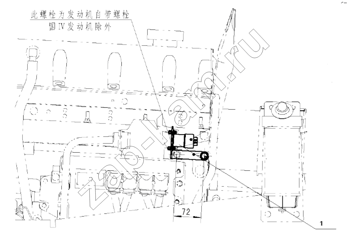 Схема/чертеж: CHASSIS APPLIANCES / WPE40 / Shaanxi Shacman SX4256NT324